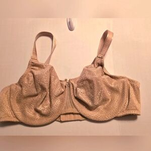 Chantelle Lace Underwire Bra Style 1891 Nude Tan 44C